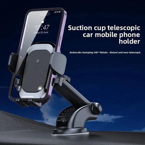 Support Téléphone Voiture à Ventouse & Bras Télescopique (Classic Suction Cup Model)