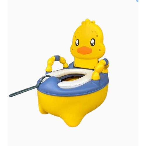 Pot d'Apprentissage Enfant Énergique Motif Canard avec Poignées