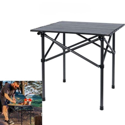 Table de Camping Pliable en Aluminium – Ultra-Légère & Portable