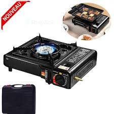 Réchaud à Gaz Portable de Camping Dual