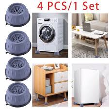 Patins Anti-Vibrations et Anti-Bruit pour Lave-Linge