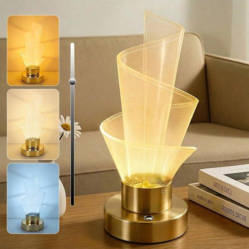 Lampe de Table Décorative LED à Illusion 3D