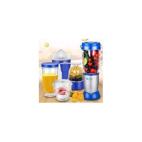 Robot Culinaire Multifonction 4-en-1 avec Presse-Agrumes & Moulin