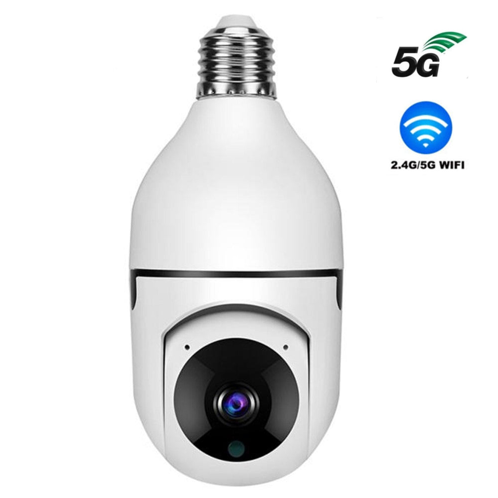 Caméra de sécurité PTZ sans Fil 1080p avec connecteur de bulbe E27