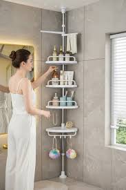 Serviteur d'Angle Télescopique de Douche & Salle de Bain
