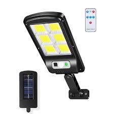 Applique Murale Solaire LED COB avec Détecteur de Mouvement