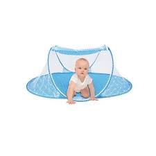 Moustiquaire Portable Pop-Up avec Matelas pour Bébé