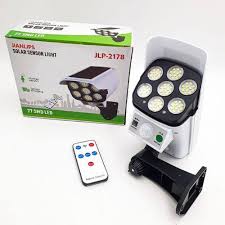 Projecteur Solaire LED Fictif Effet Caméra de Surveillance