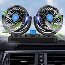 Ventilateur Électrique Double Tête pour Voiture