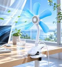 Mini Ventilateur Silencieux à Pince