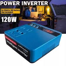 Power Bank Convertisseur Intelligent 120W pour Batterie Makita 18V