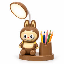 Lampe de Bureau Enfant avec Porte-Crayons Intégré