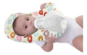 Coussin Support Biberon Mains Libres pour Bébé
